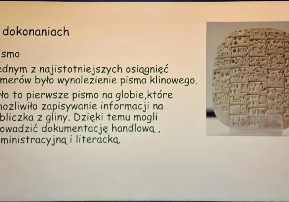 Wynalazki Sumerów: Jak ukształtowali nasz świat?
