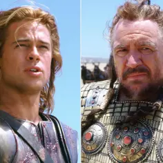 Achilles i Agamemnon z filmu "Troja". Kto napisał troje? To pytanie zadaje sobie wielu widzów.