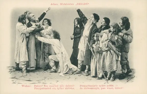 Dziady Mickiewicza - obrzęd, dramat, scena. Poznaj ich sens.