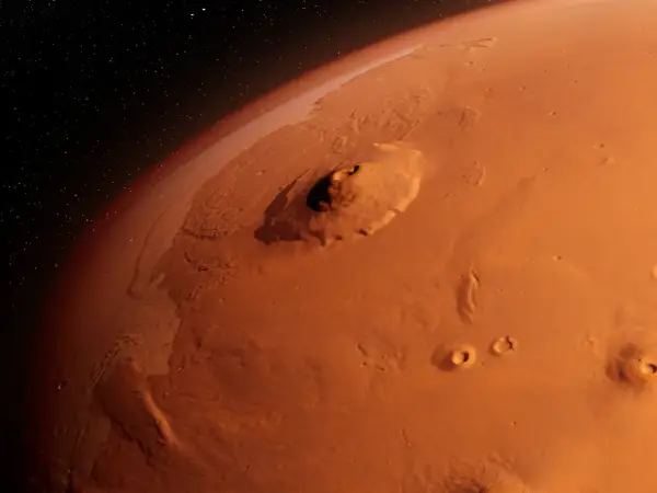 Olympus Mons - Dlaczego to największy wulkan Marsa?